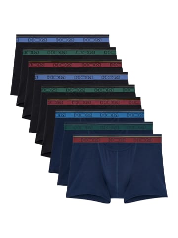 HOM Retro Short / Pant Tiago in Schwarz / blau