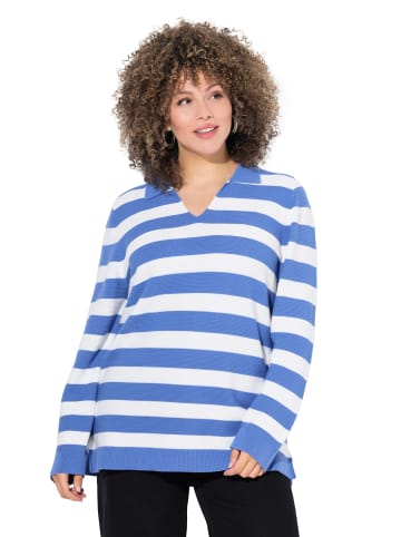 Ulla Popken Pullover in ägäisblau