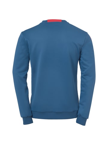 Kempa Langarmshirt PLAYER TRAINING TOP Kids in ice grau/fluo rot