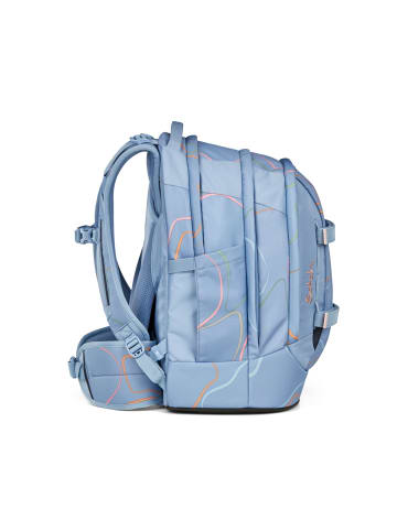 Satch Schulrucksack-Set PACK Vivid Blue 2-teilig in Blau