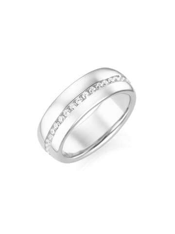 Smart Jewel Ring Mit Zirkonia in Weiss