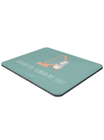 Mr. & Mrs. Panda Mouse Pad Harfe mit Stil mit Spruch in Meeresbrise