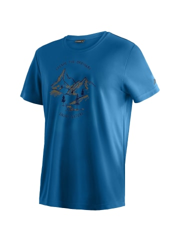 Maier Sports Dieter Print in Blau3047