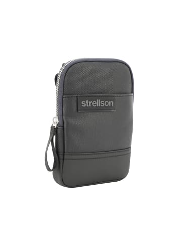 Strellson Schultertasche 'Royal Oak Brian in Schwarz 13 x 18 x 2 cm'
