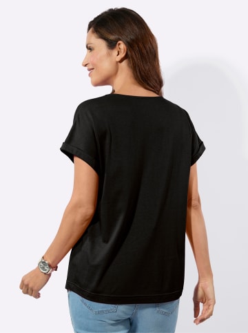 WITT WEIDEN Shirt in schwarz-weiß