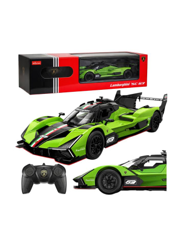 Wisam® Lamborghini SC63 ferngesteuertes Auto RC Grün Rastar 1:24