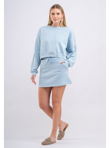Tom Barron Freizeitanzug Women Sweatshirt And Skirt Set in blau