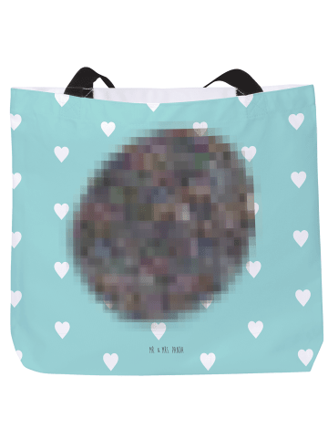 Mr. & Mrs. Panda Tote Bag Fuchs Lord ohne Spruch in Türkis Pastell