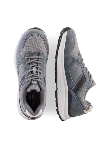 Camel Active Sneaker aus Nubuk Textil Mix mit Komfort Sohle in Grau