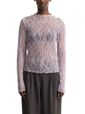 comma Langarmshirt in rosa