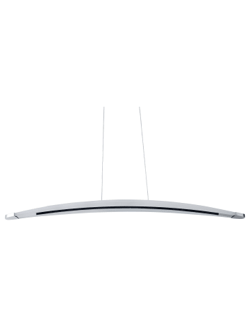 näve LED Pendelleuchte "BOW" in chrome - (L)100 cm x (B)11 cm x (H)120 cm - EEK G