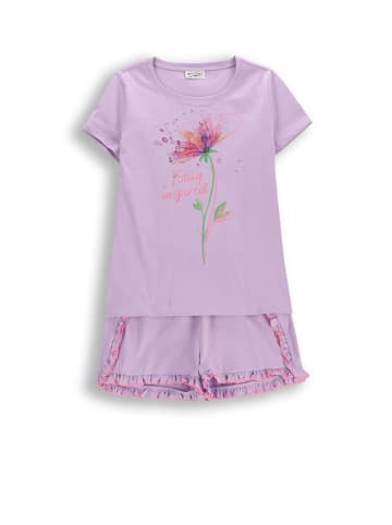 Coccodrillo Mädchenpyjama in violett