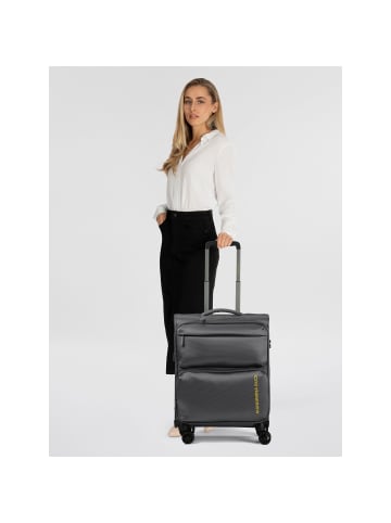Mandarina Duck Zephyr 4 Rollen Kabinentrolley S 55 cm graphite