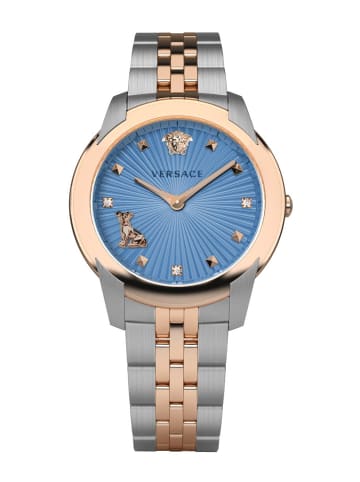 Versace Schweizer Uhr Audrey in silber