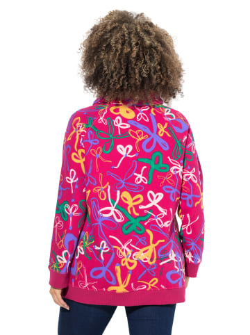 Ulla Popken Sweatshirt in kirschrot