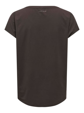 Only Play T-shirt in Chocolate Torte 1