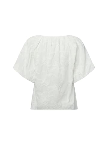 comma Bluse in weiß