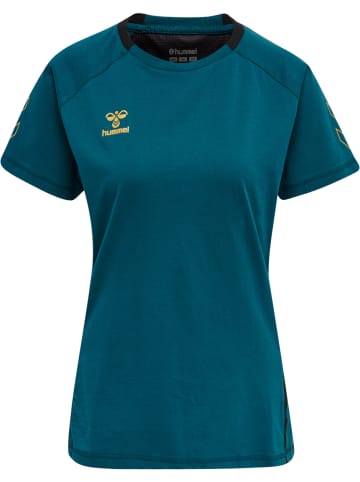 Hummel Hummel T-Shirt S/S Hmlcima Multisport Damen in BLUE CORAL