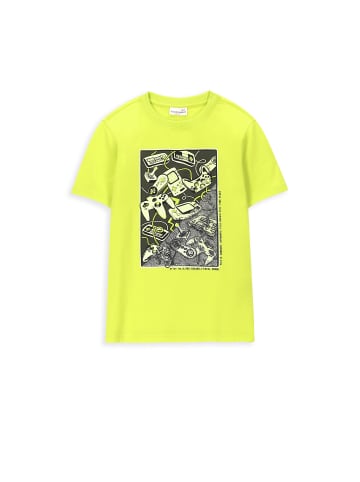 Coccodrillo T-Shirt mit kurzen Ärmeln in limonengrün