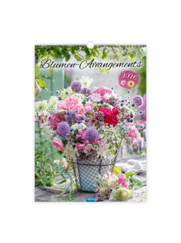 Trötsch Kalender - Trötsch Großbildkalender Blumen-Arrangements 2026