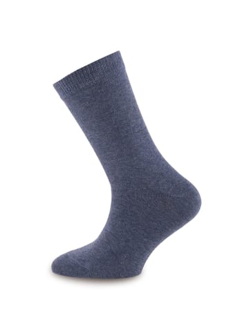 ewers 6er-Set Socken Uni in blau marine