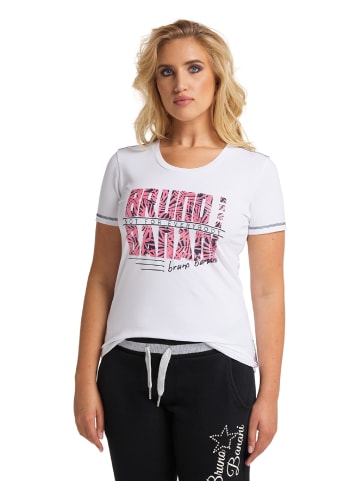 Bruno Banani T-Shirt FLORES in Weiß