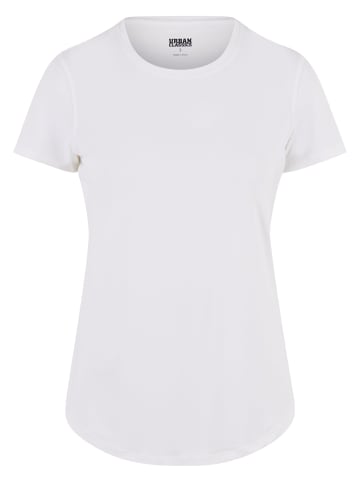 Urban Classics Urban Classics Ladies Sports Tee Ladies Sports Tee in white