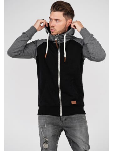 behype Sweatjacke HENRAY in Schwarz