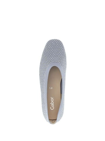 Gabor Ballerinas für Erwachsene in hell-blau