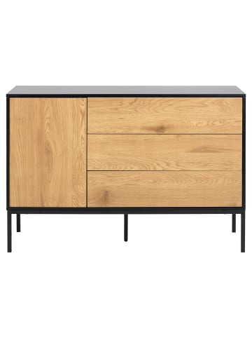 ebuy24 Sideboard Sea Schwarz 120 x 40 cm