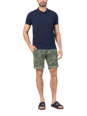 Timezone Poloshirt GARMENT DYE POLOSHIRT in Blau