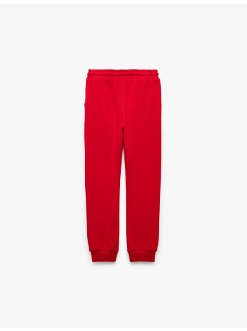 KOTON SWEAT BOTTOMS in Rot