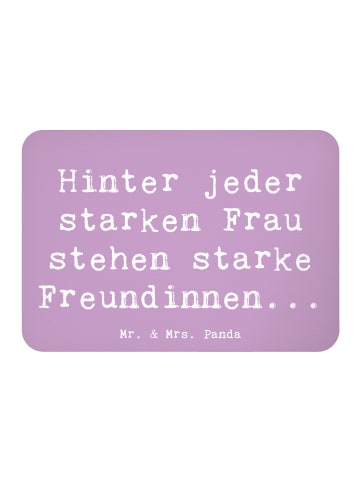 Mr. & Mrs. Panda magnet Spruch Hoffnung Freundinnen mit Spruch in Lavendeltraum