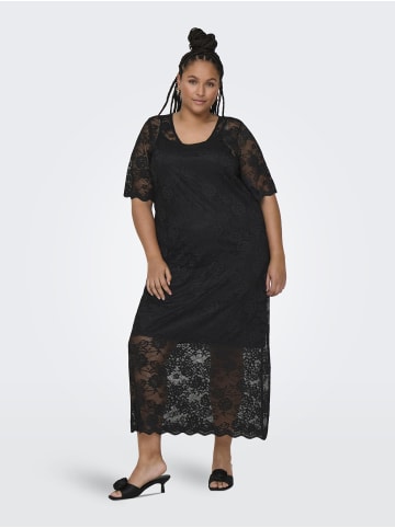 ONLY Carmakoma Kleid aus Spitze in Black