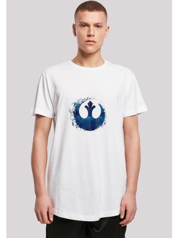 F4NT4STIC T-Shirt Star Wars Rise Of Skywalker Rebellen Logo Wave' in weiß