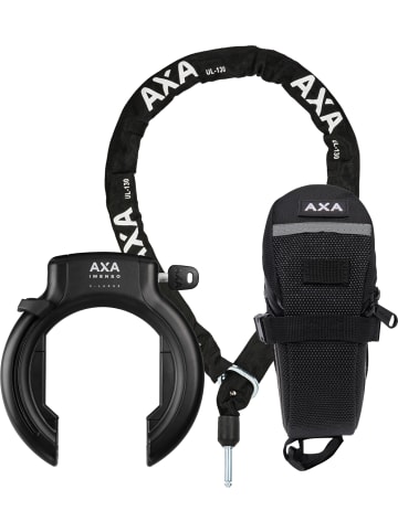 Axa Rahmenschloss Kit Imenso/ULC 130/Tasche 2.0 in schwarz