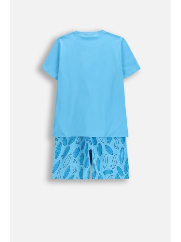 Coccodrillo Jungenpyjama in türkis