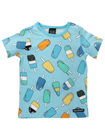 Villervalla Shirt Kurzarm Popsicle LGT Aruba in blau