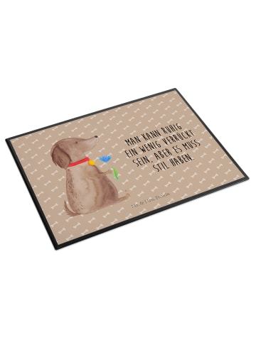 Mr. & Mrs. Panda tischpad Hund Blume mit Spruch in Hundeglück