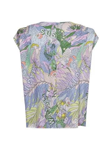 MARC CAIN SPORTS Bluse in hellblau mehrfarbig