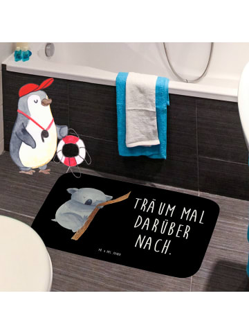Mr. & Mrs. Panda Duschmatte Koalabär mit Spruch in Schwarz