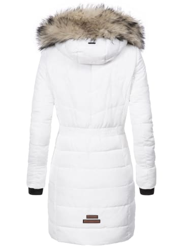 Navahoo Steppmantel Paula in Weiß