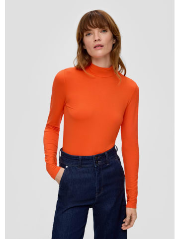 s.Oliver T-Shirt langarm in Orange
