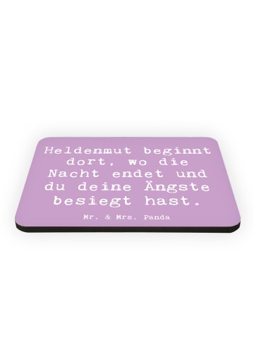 Mr. & Mrs. Panda magnet Spruch Ängste vor Monstern besiegen mit ... in Lavendeltraum