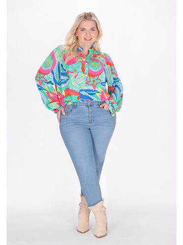IZIA Women Plus Size Blouse in green