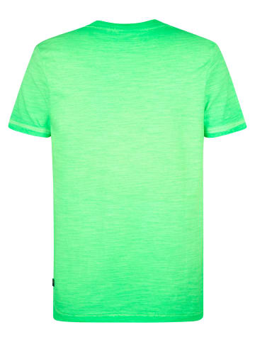Petrol Industries T-Shirt mit Logo Stingray in Grün