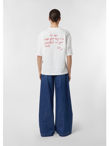 comma T-Shirt  in  01D1_weiß