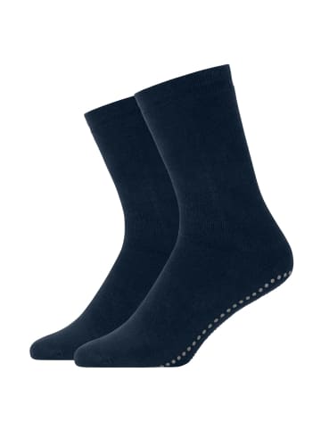 SNOCKS Anti-Rutsch ABS Socken aus Bio-Baumwolle 2 Paar in Blau (SNOCKS)