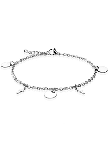 Bungsa Bettelarmband in Silber