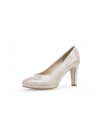 Gabor Fashion Plateau Pumps in beige